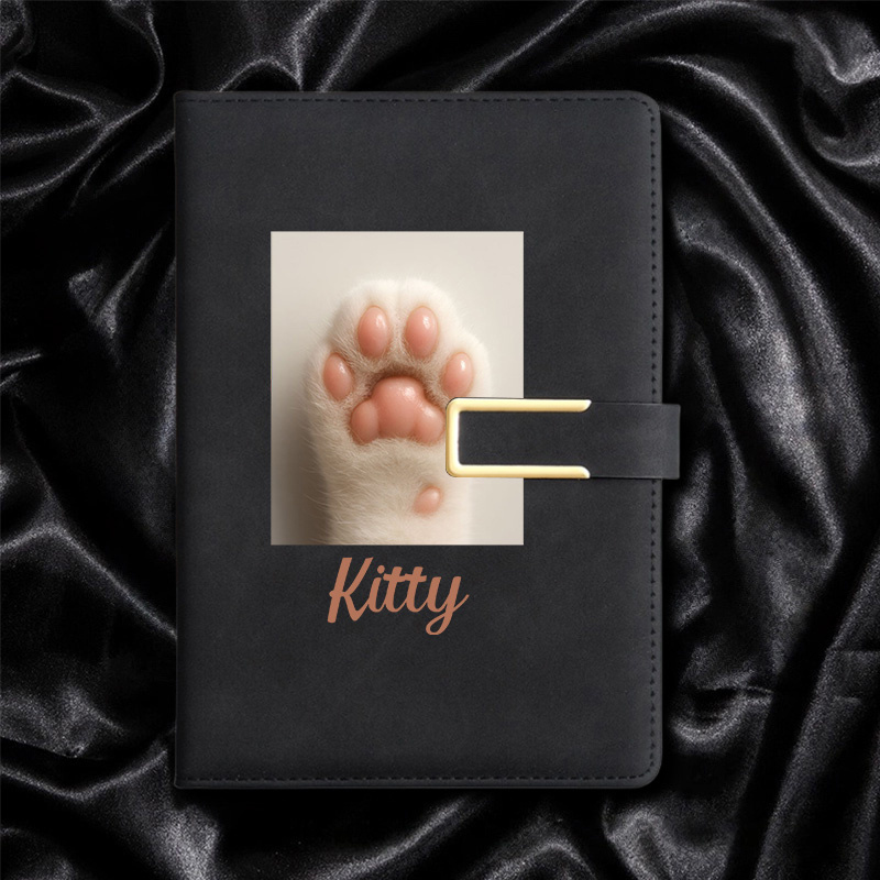 Leather Work Diary Covers - Carnet en similicuir avec nom personnalisé
