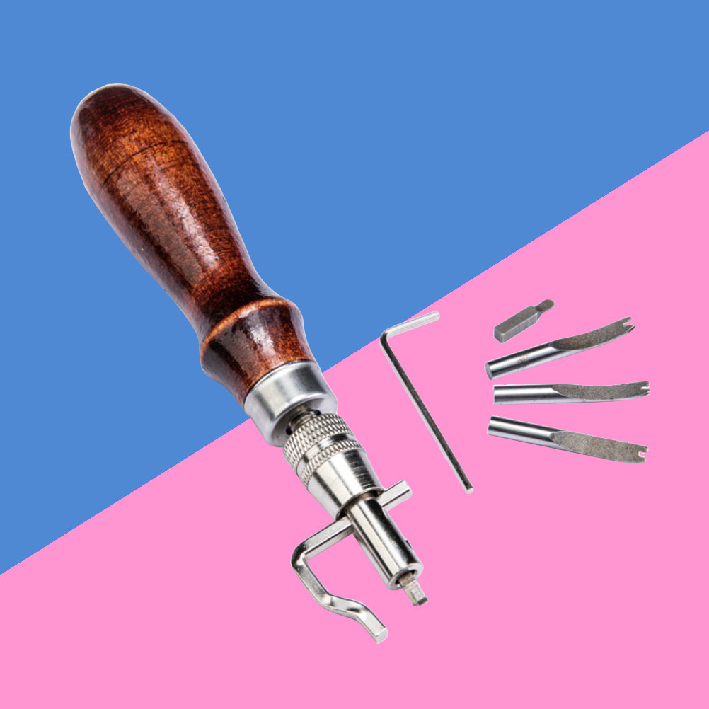 Kit d'outils d'artisanat 7 piè - Groover Stitching Tool avis et prix