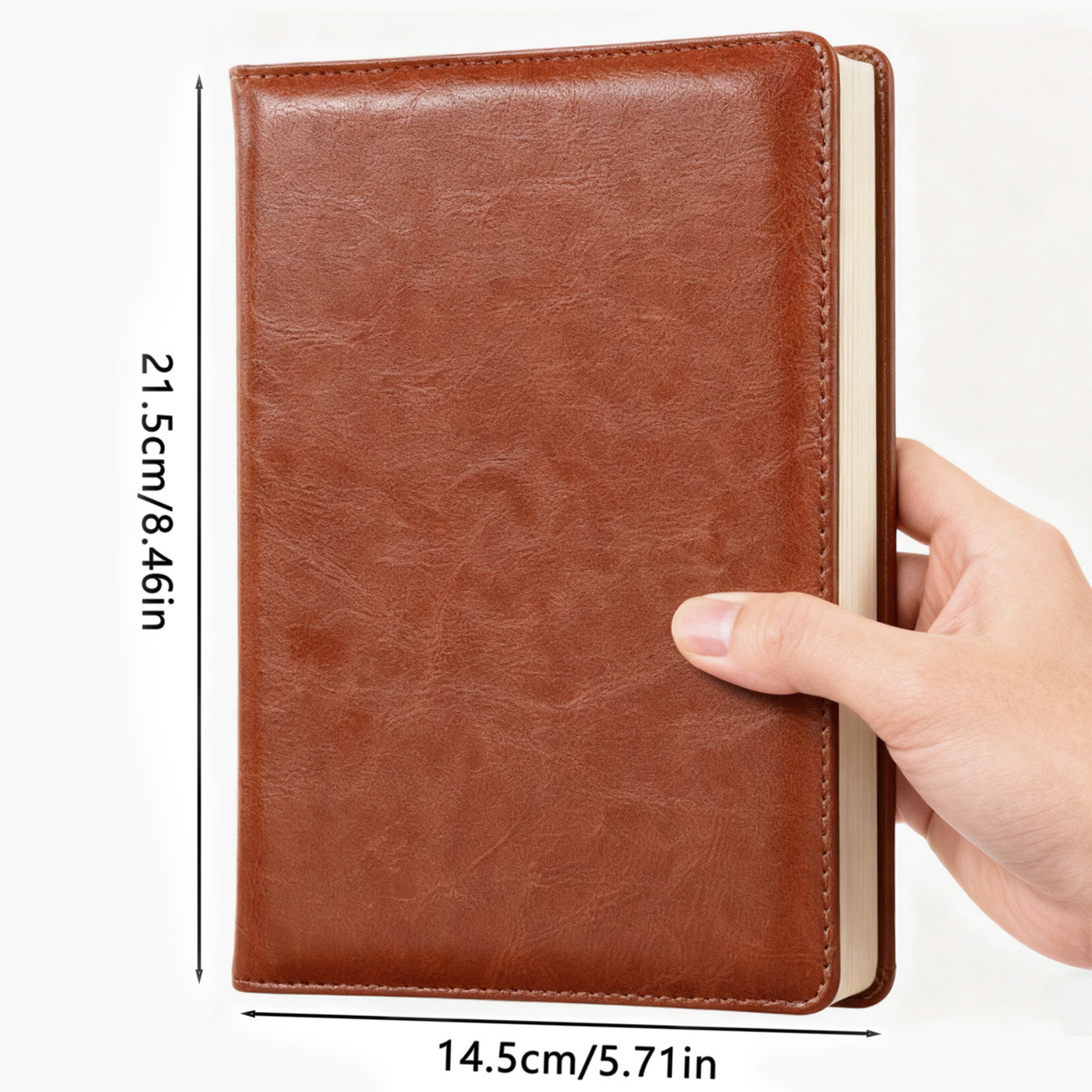 Carnet A5 en cuir rétro avec c - Leather Work Diary Covers avis et prix